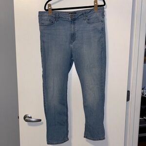 Lee Women's Straight Leg Jeans - Soft Blue